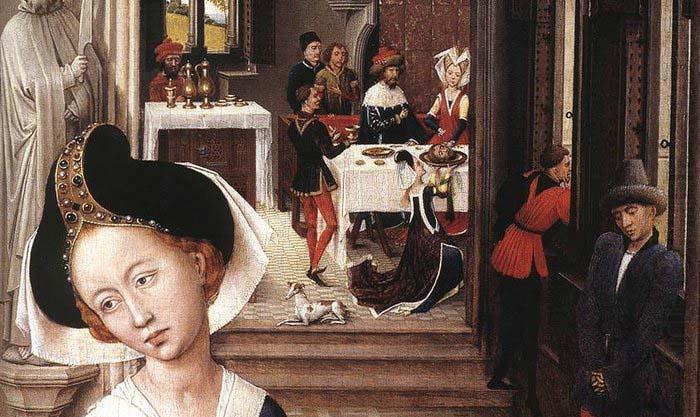 WEYDEN, Rogier van der St John Altarpiece oil painting picture